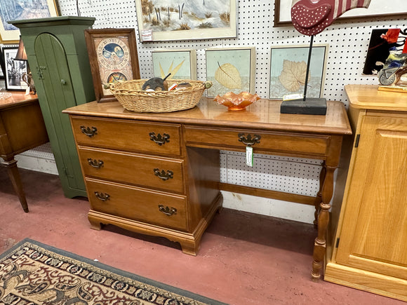 Vintage Desk with three medium drawers & one long draw