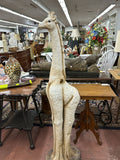 Tall Carved Giraffe