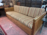 Vintage Pine Cube Sofa