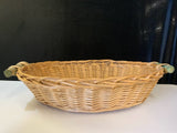 Wicker Handled Basket