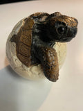 Turtle Hatching Figurine