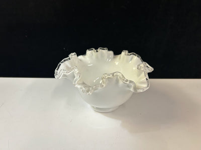 Fenton Milk Glass Vase